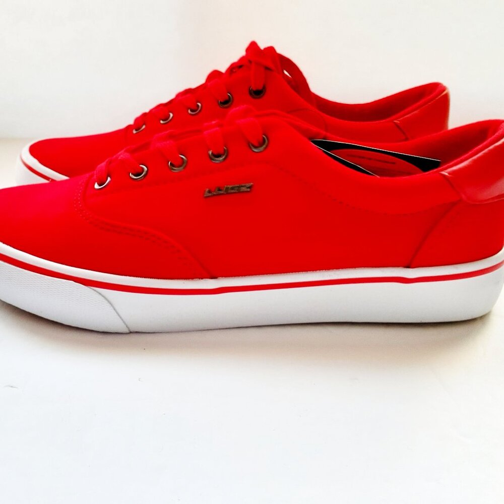 Lugz Womens Shoes Canvas Red Casual Lace Up Size 9 New